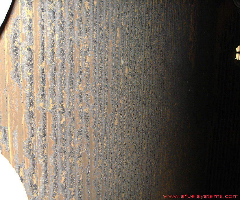 ������� ������������� ����� Clearing of surfaces of a boiler