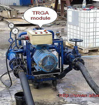 hydrodynamic module homogenizer dispersant TRGA - cheap, efficient and extremely reliable