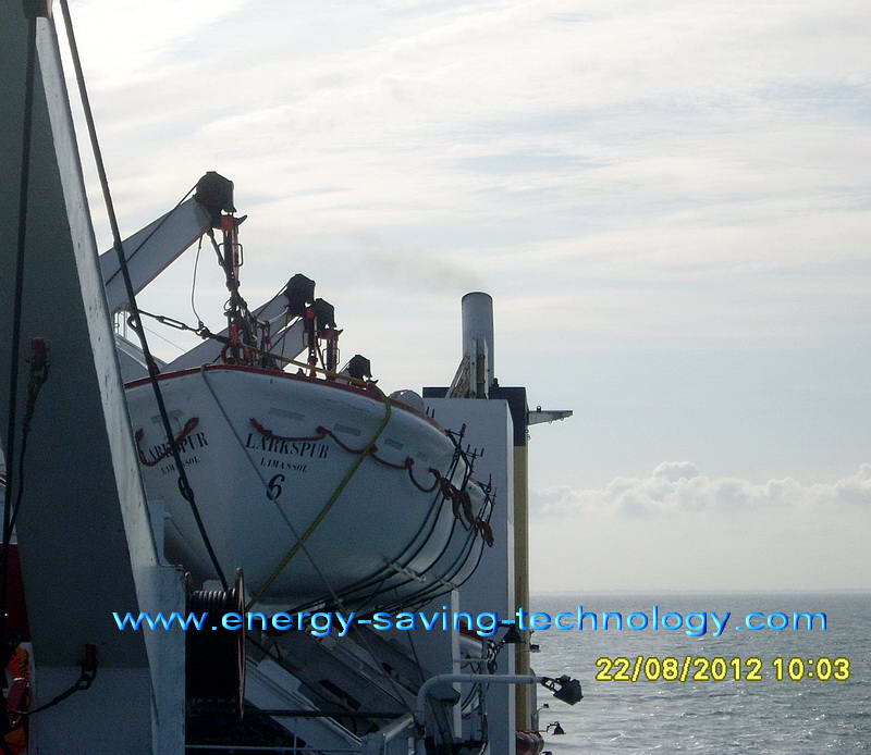 reduction of smoke in shipboard diesel engines fuel saving ship's